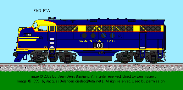 EMD Demonstrator #103A depicted here